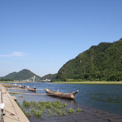 名水百選　長良川（中流域）