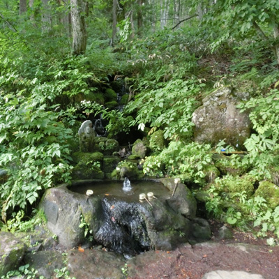 蔵王の湧水