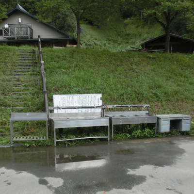 樽石大学の湧水